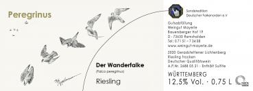 DFO-Wein Sonderedition 2021,,Der Wanderfalke" Riesling